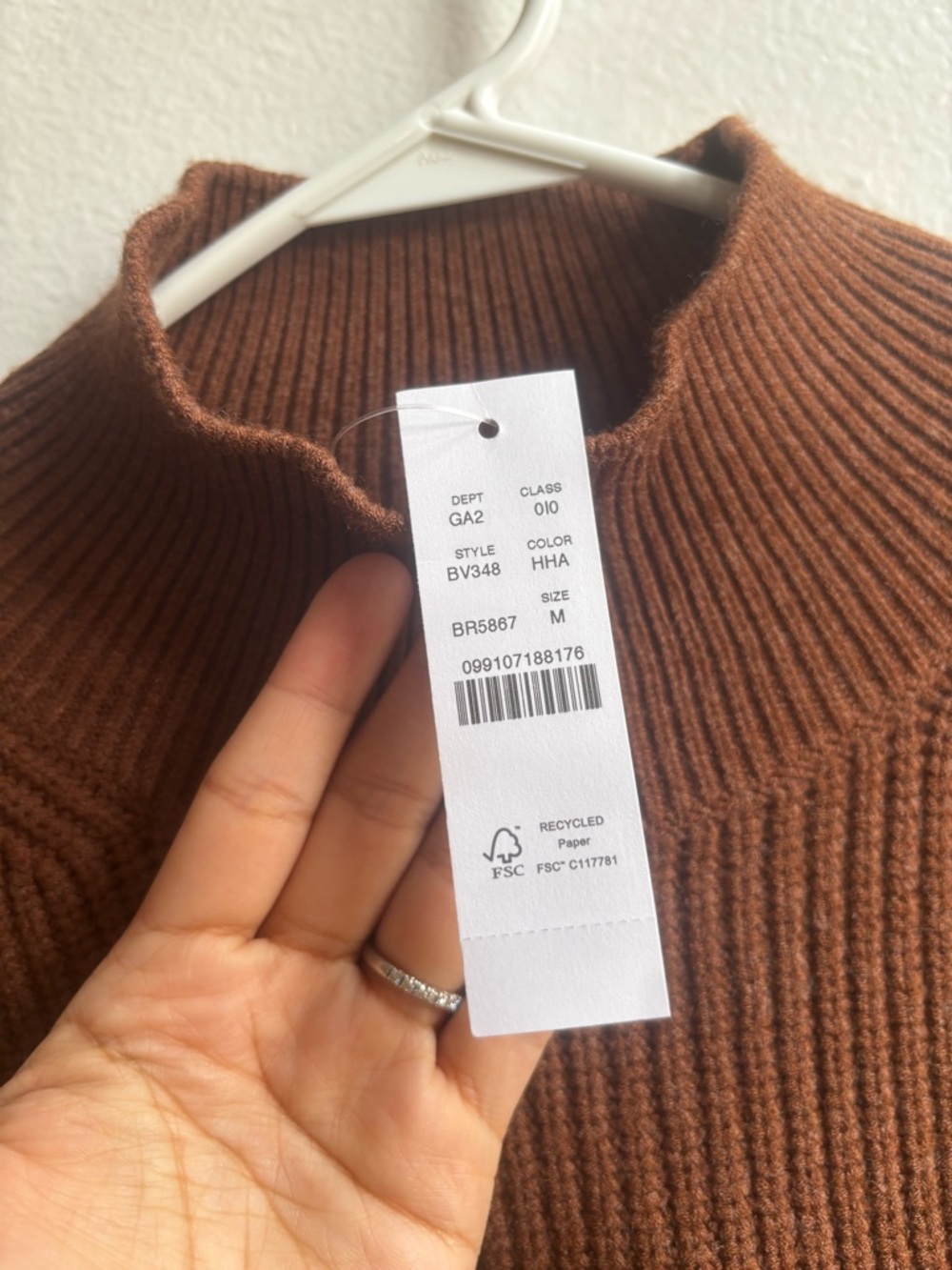 J. Crew | Ribbed Turtleneck Sweater In Stretch Yarn‎ - Picture 5 of 6